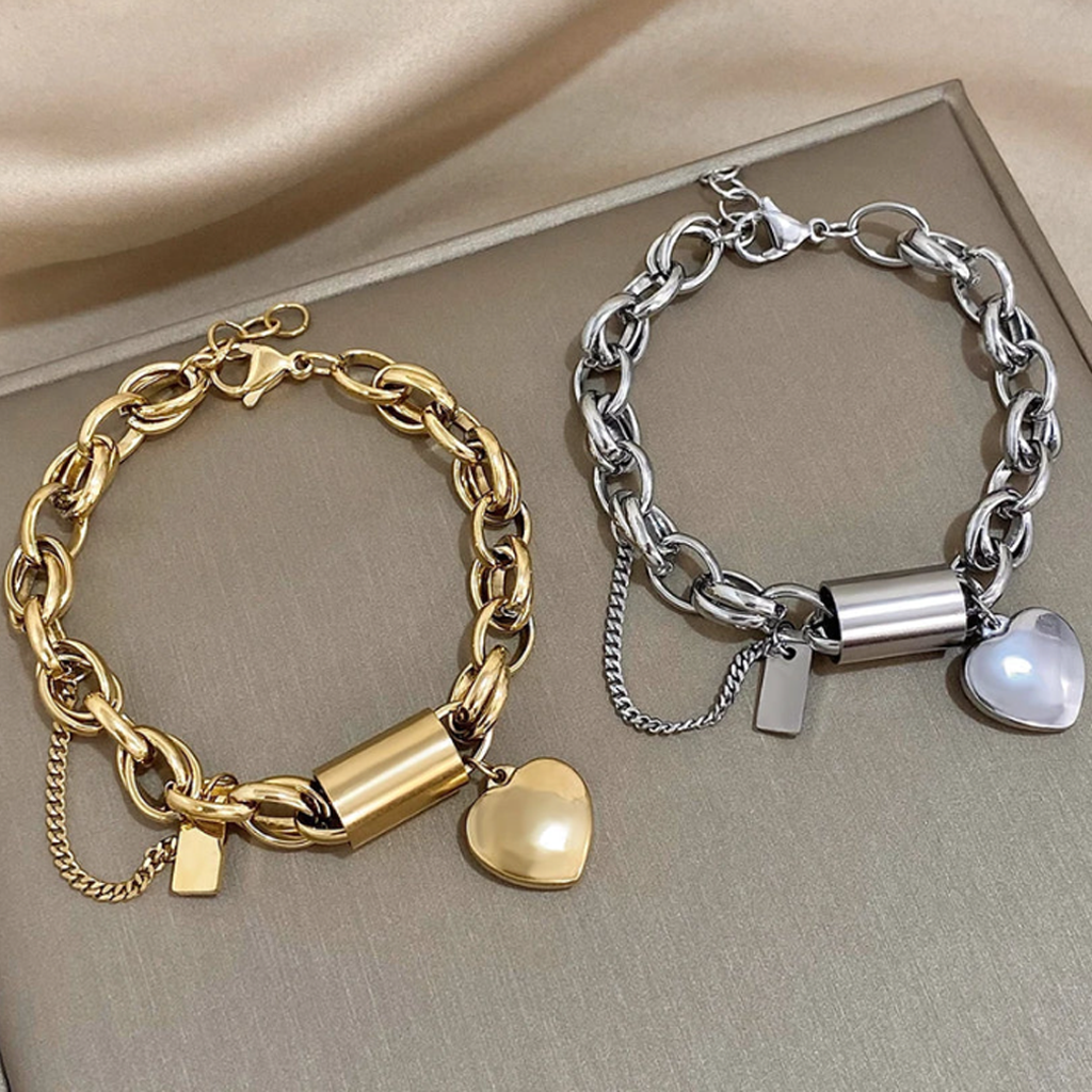 Heartened Chunky Bracelet