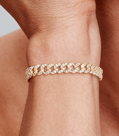 Pave Cuban Bracelet