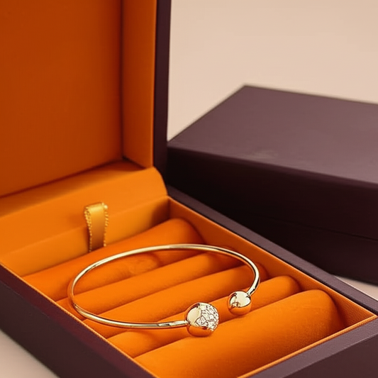 Minimalist Glow Collar & Cuff Bracelet Set