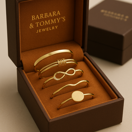 Knotted Elegance Bracelet Set