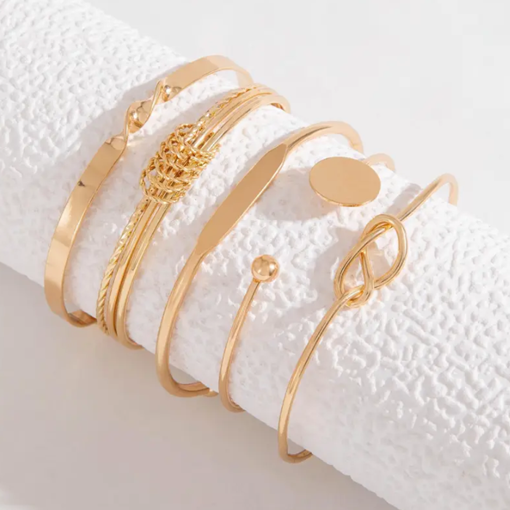 Knotted Elegance Bracelet Set